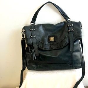 The Sak Sycamore Leather Messenger Bag